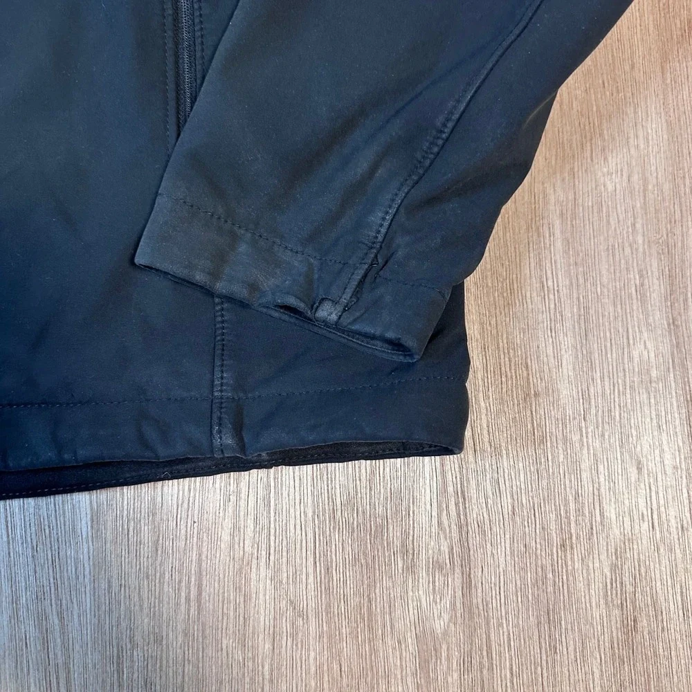 The North Face Mens Apex Bionic Softshell Jacket Black Size Medium M Full Zip